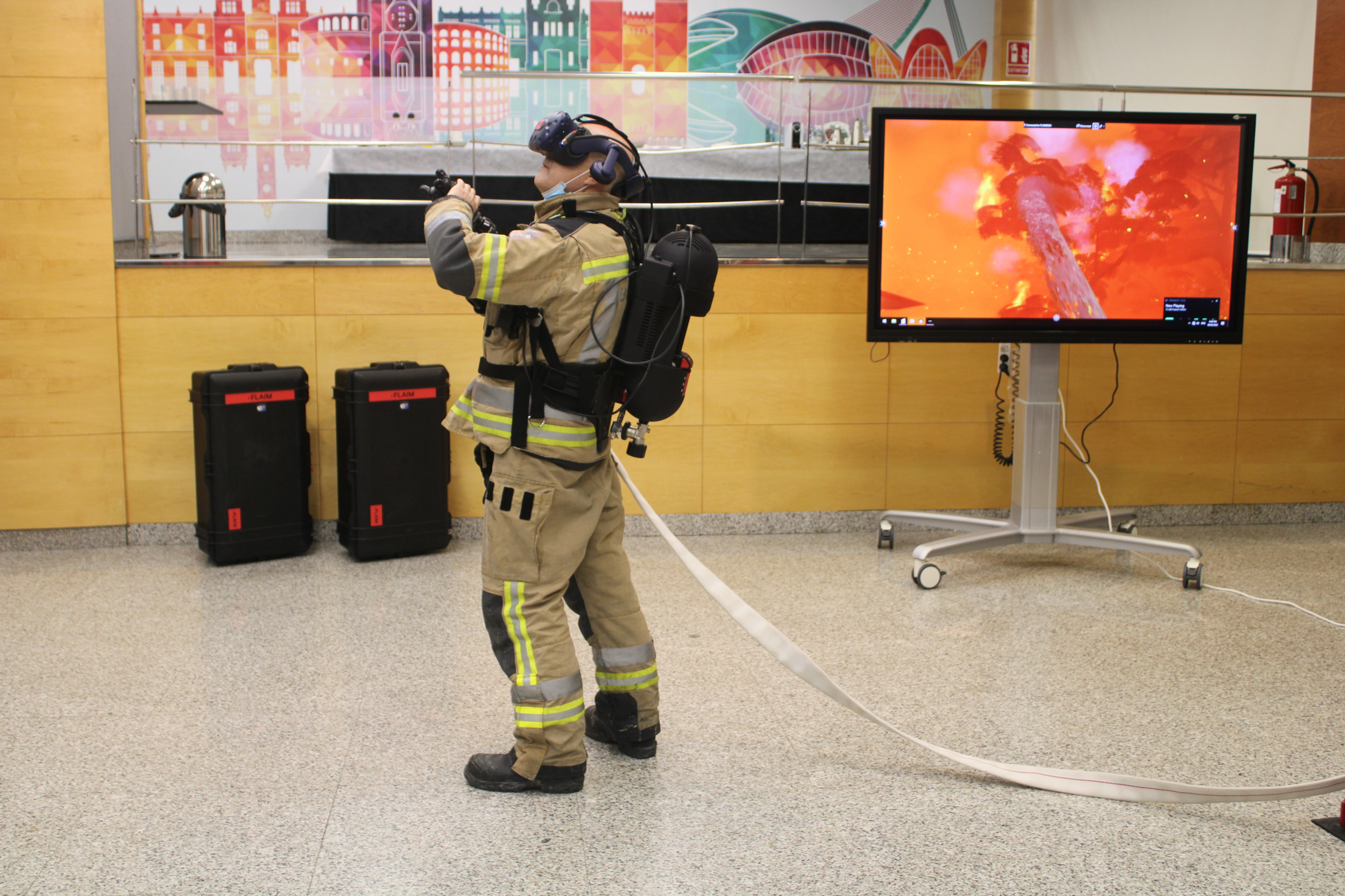 Demostración del equipo Flaim FTS